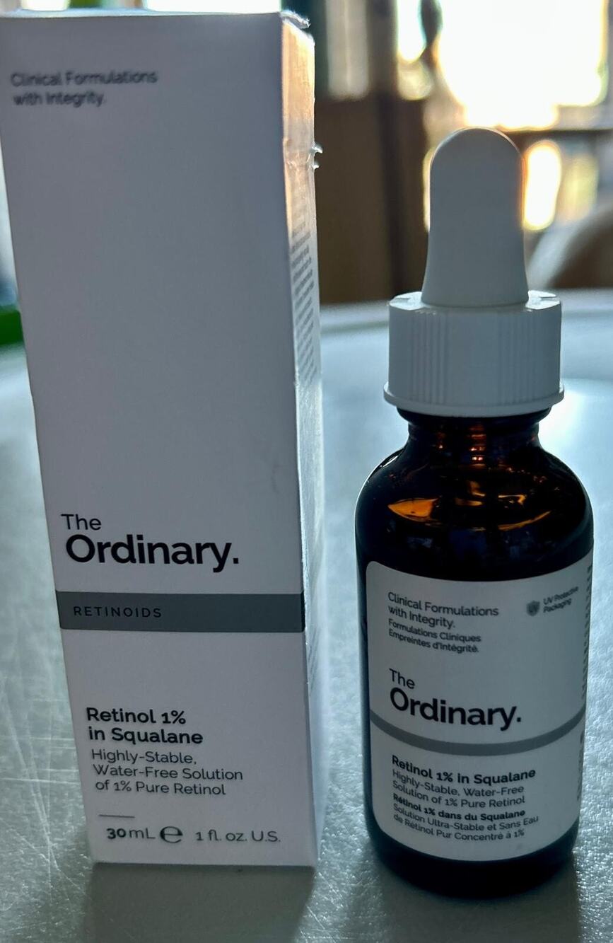The Ordinary Retinoids Serum Retinol 1% in Squalane Anti Aging Skincare 1 fl oz